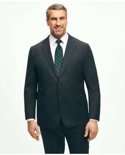 Big & Tall Stretch Wool Two-Button 1818 Suit, image 2