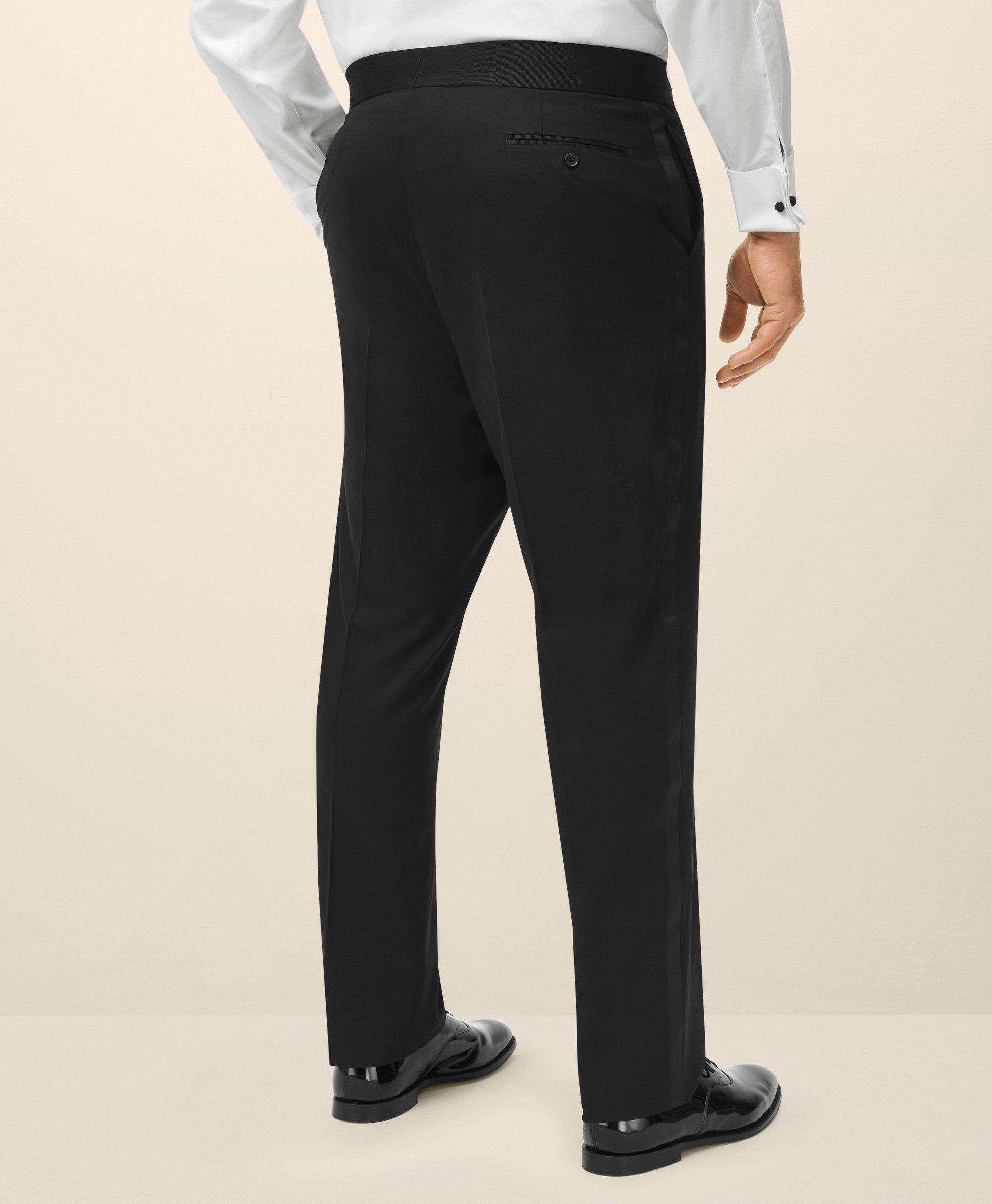 Big Tall Brooks Brothers Explorer Collection Wool Tuxedo Pants