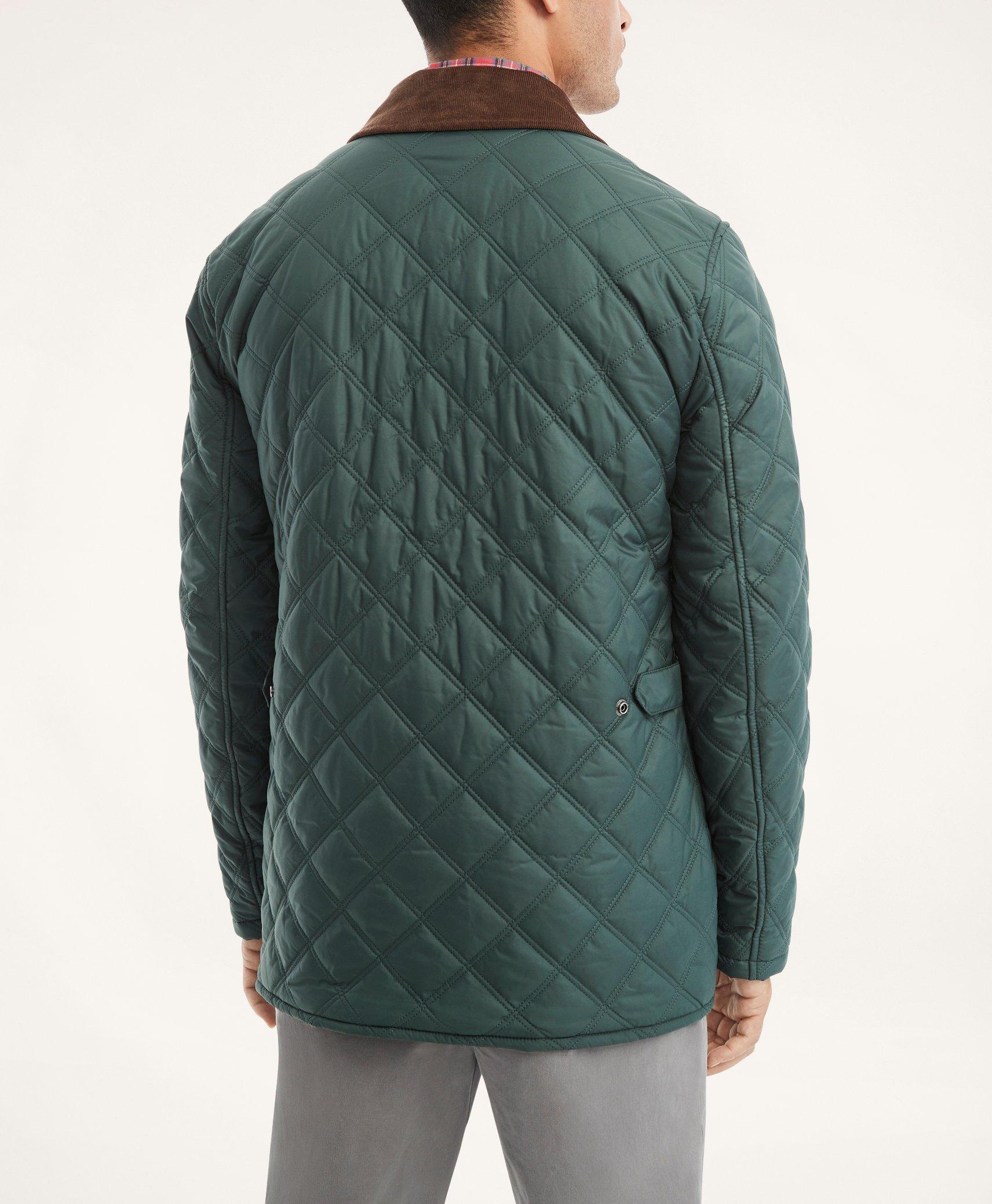 Big & Tall Diamond Quilted Jacket