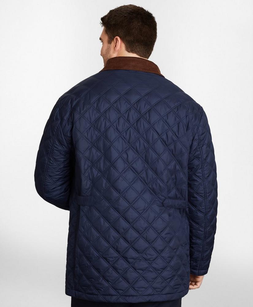 Big & Tall Diamond Quilted Jacket, image 3