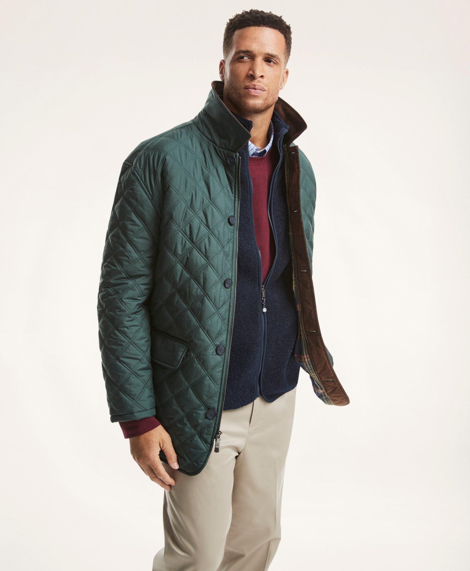 Big & Tall Quilted Walking Coat