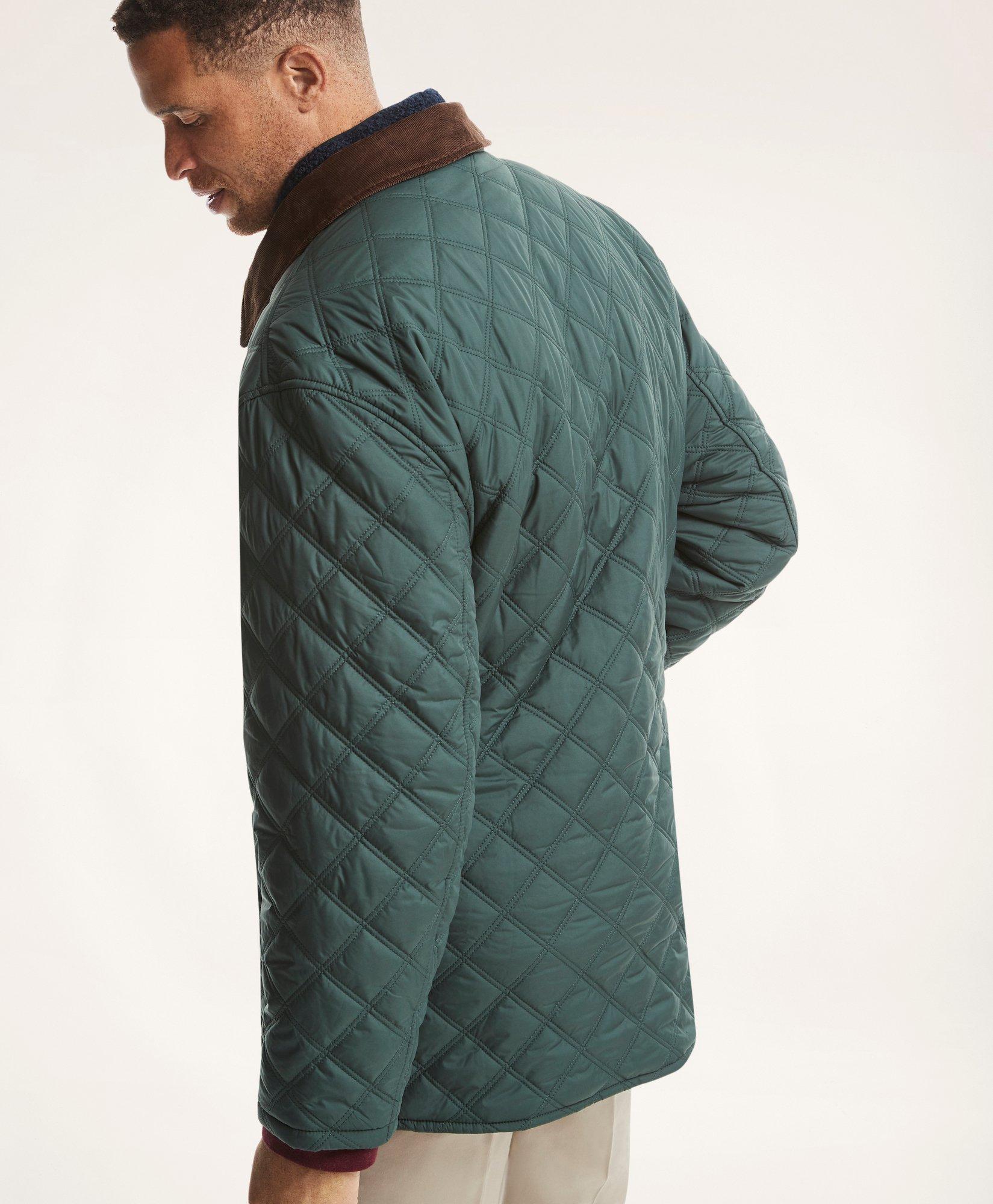 Big and tall outlet quilted jacket