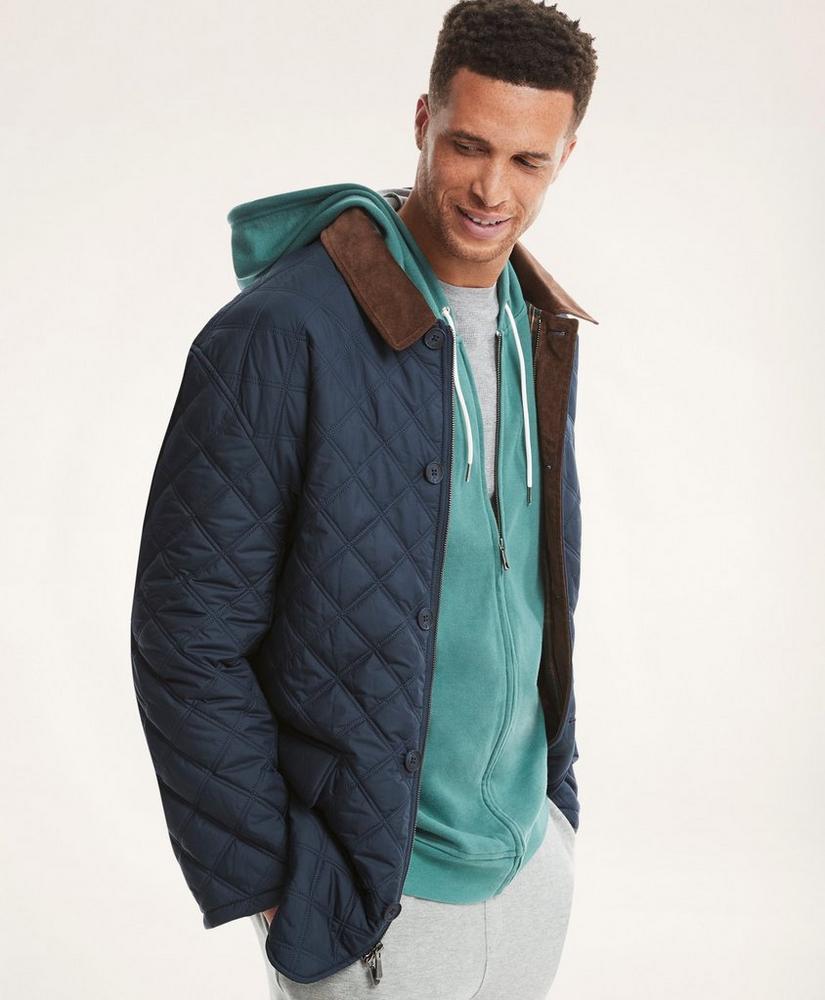 Big & Tall Quilted Walking Coat, image 2