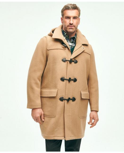 Men Warm Wool Trench Coat Double Breasted Overcoat Long Parka Jacket Outwear 