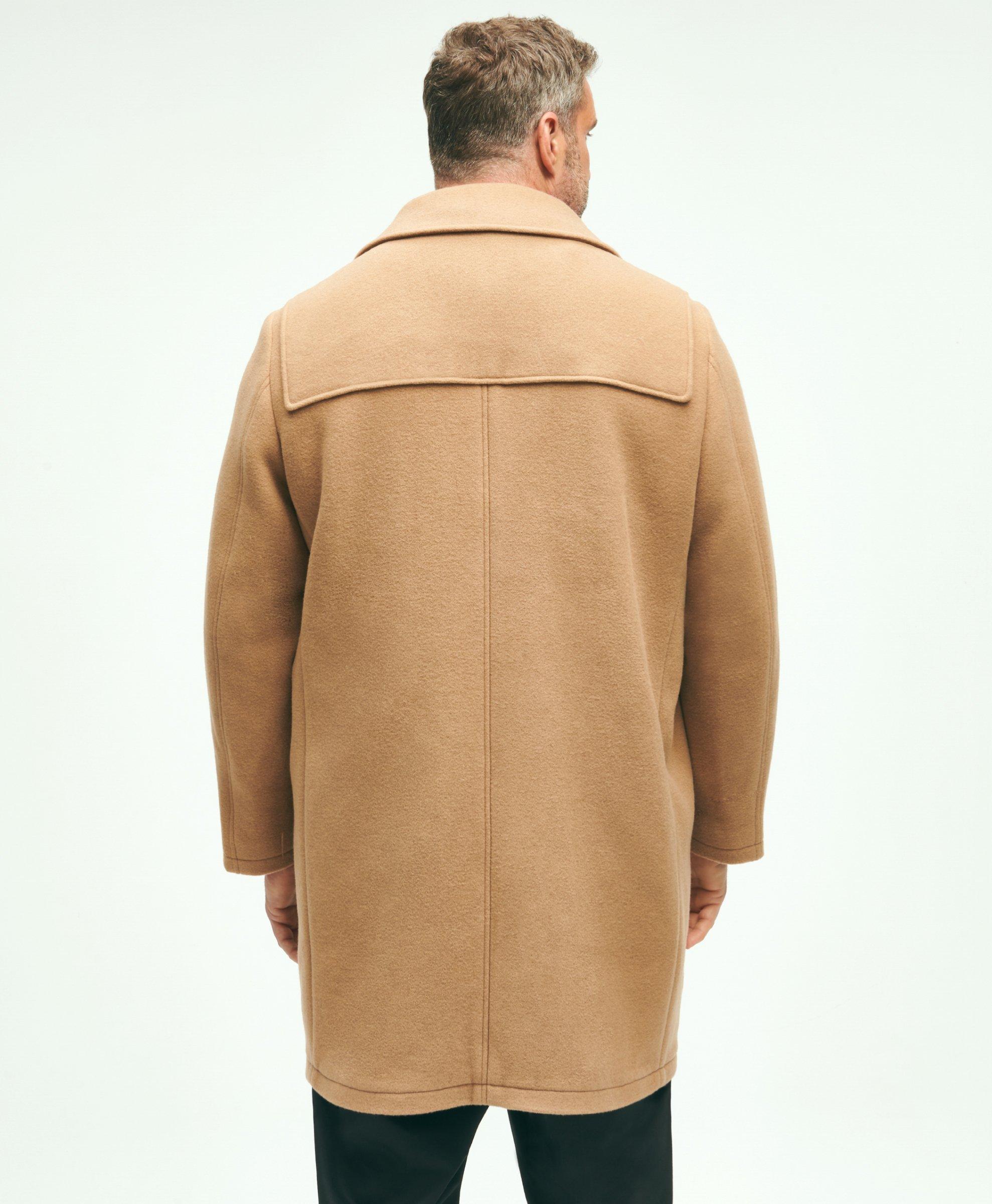 Big and tall pea on sale coat