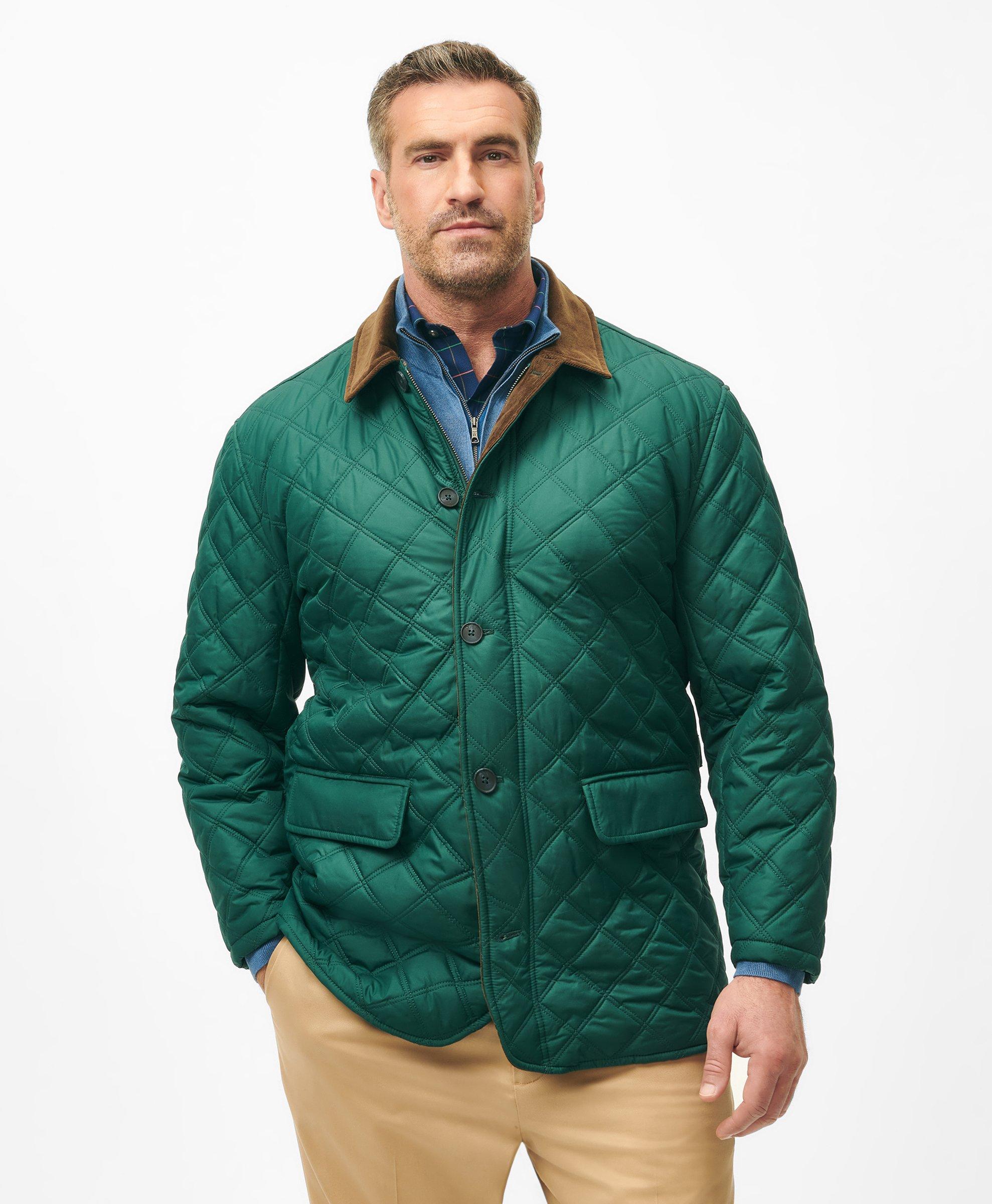 Big Tall Paddock Diamond Quilted Coat