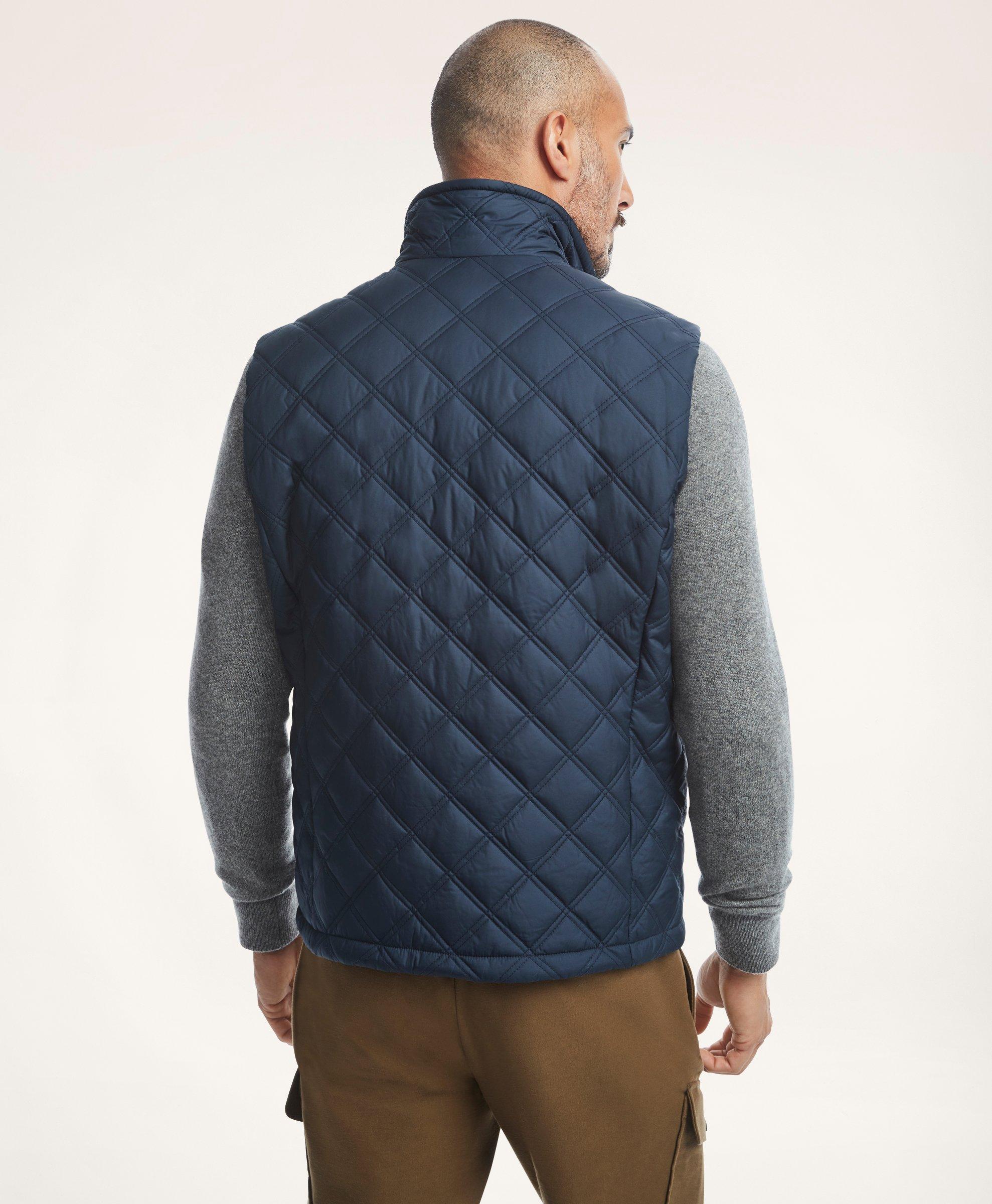 Big & Tall Paddock Diamond Quilted Vest