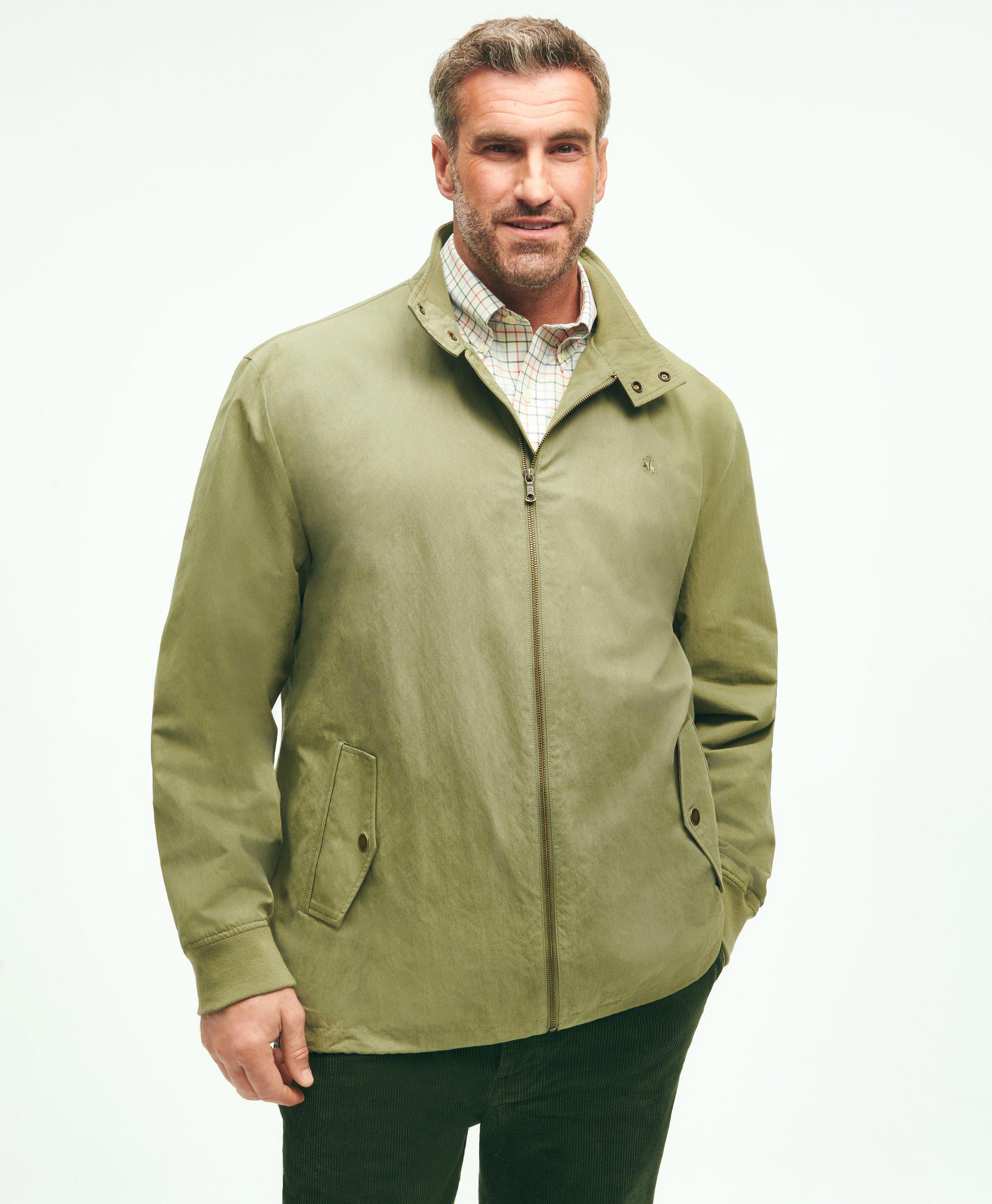 Mens waterproof harrington clearance jacket