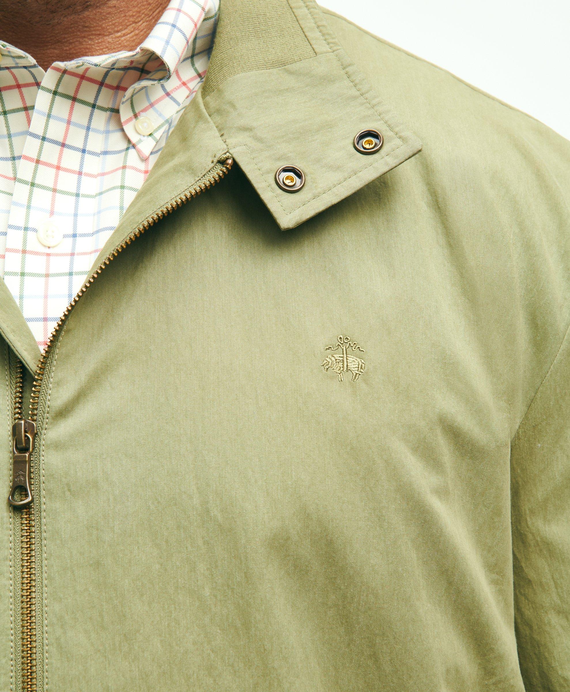 G9 Cotton-Blend Harrington Jacket