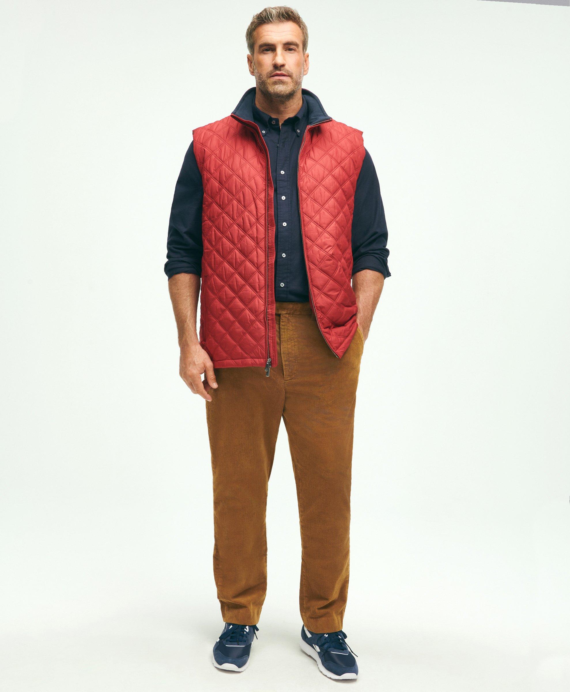 Big & Tall Paddock Diamond Quilted Vest