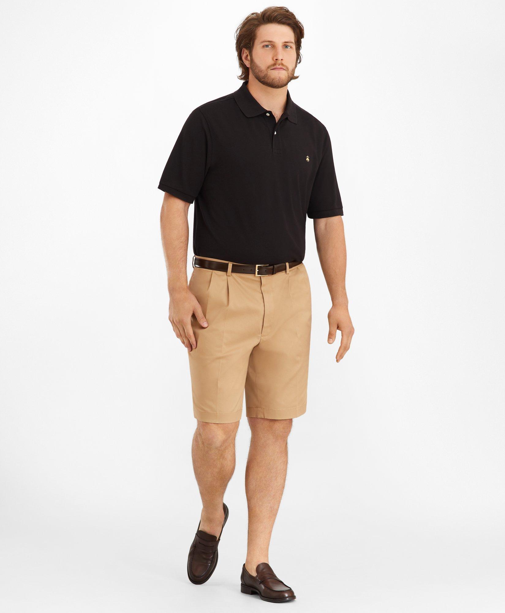 Black polo hotsell khaki shorts