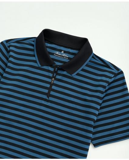 Big & Tall Brooks Brothers Stretch Performance Series Zip Polo Shirt, image 2