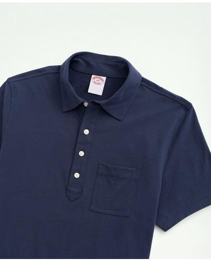 Big & Tall Vintage Jersey Polo Shirt, image 2