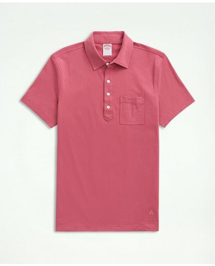 Big & Tall Vintage Jersey Polo Shirt, image 1