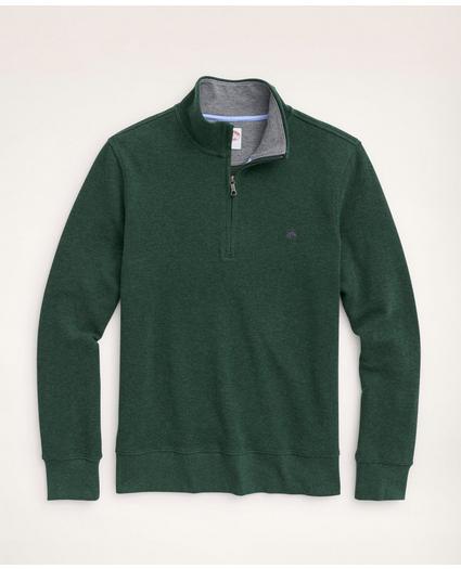Big & Tall French Terry Half-Zip, image 1