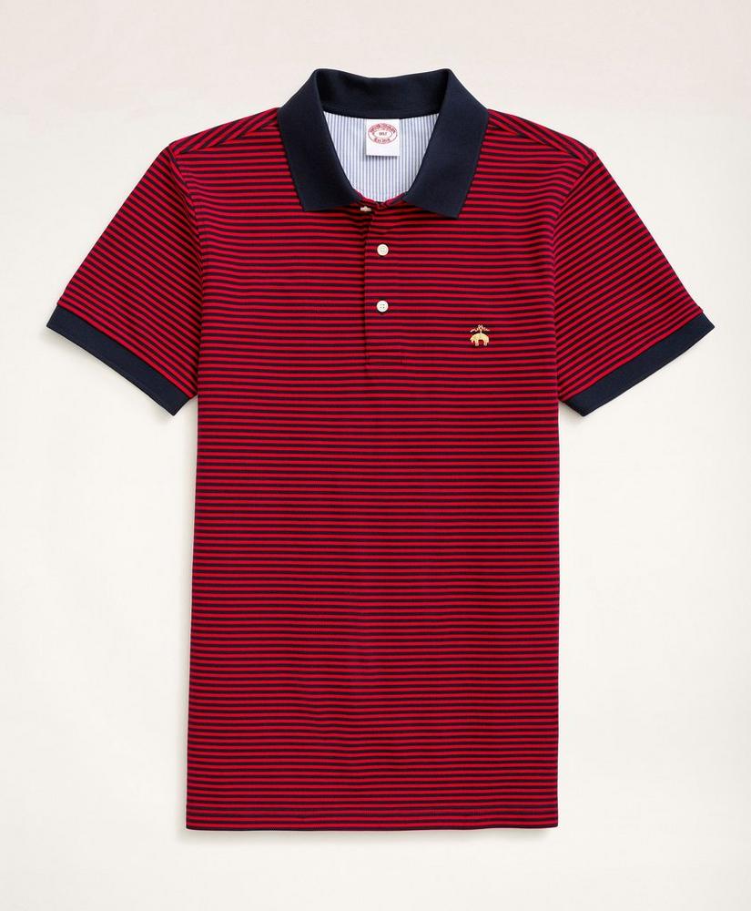 Golden Fleece® Big & Tall Feeder Stripe Polo Shirt, image 1