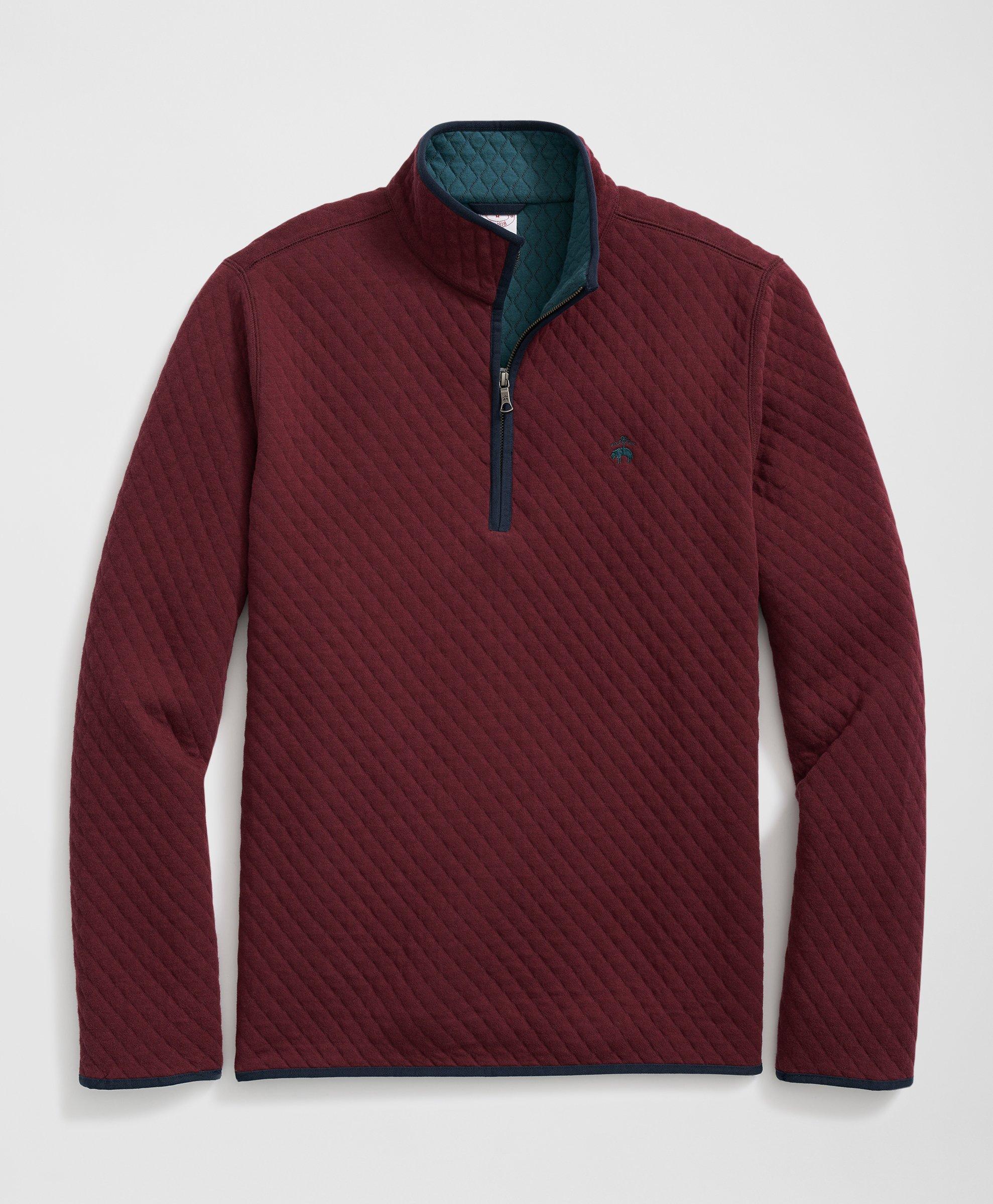 Half Zip Pullover バーガンディ