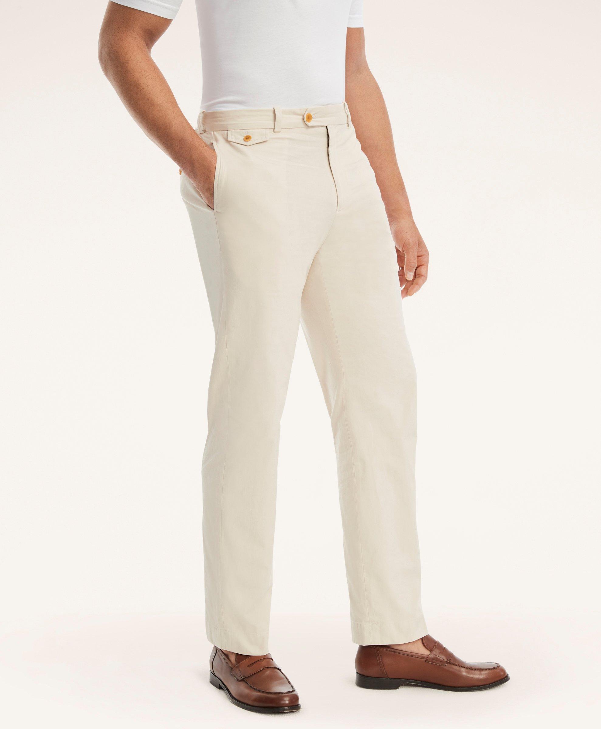 Big & Tall Stretch Supima® Cotton Poplin Chino Pants, image 1