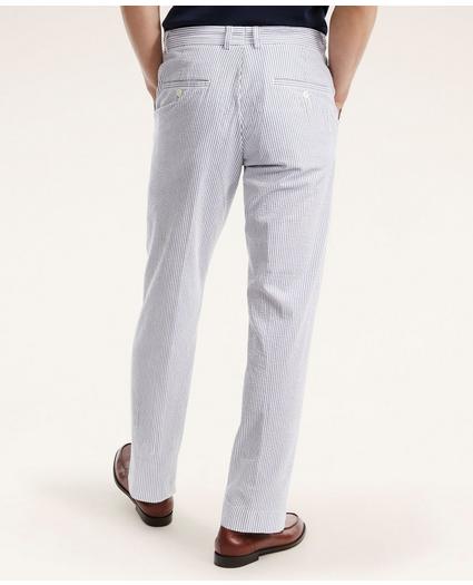 Big & Tall Cotton Seersucker Pants, image 2
