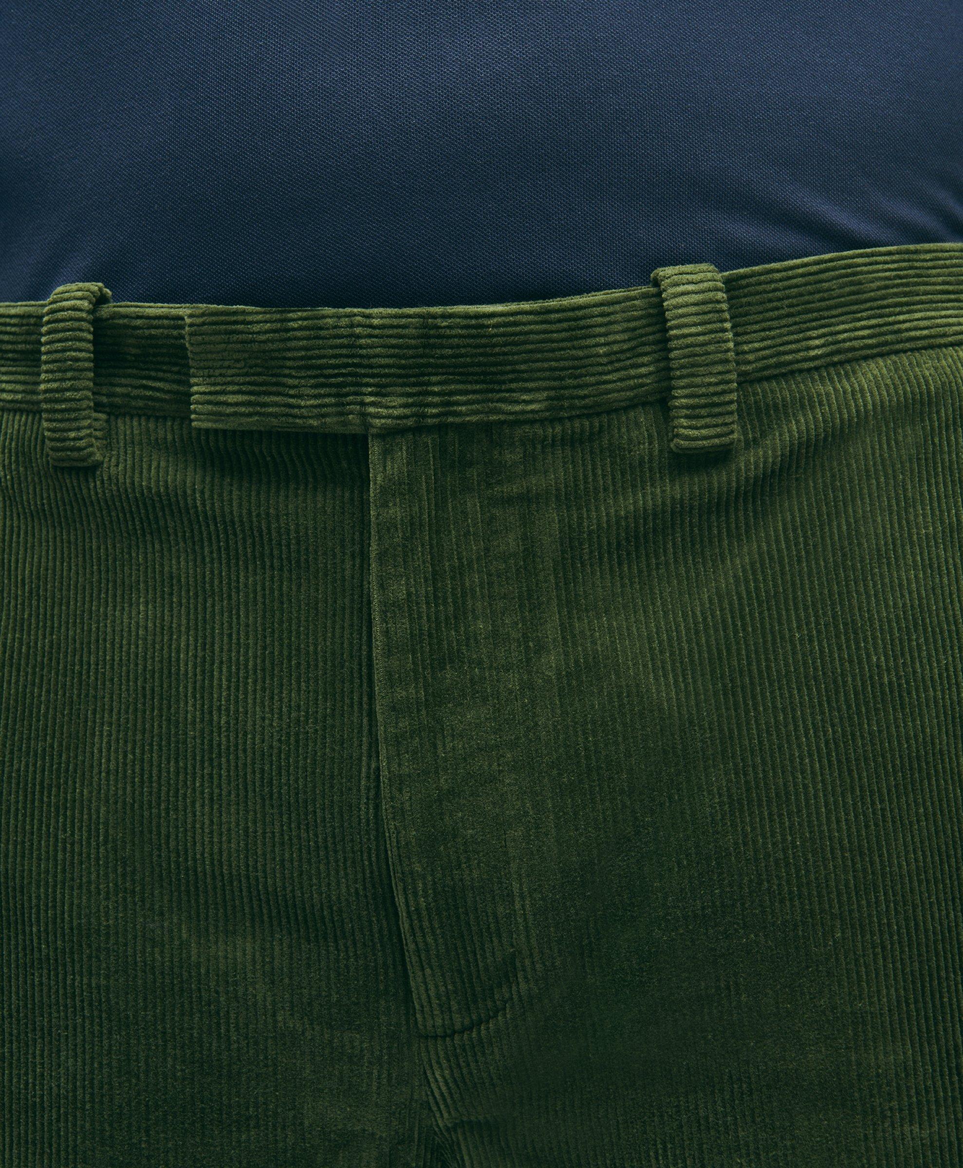 Pine Woods Mens Corduroy Pants Limited Edition Dark Khaki Green Corduroy  Trousers for Men Big and Tall Men Custom Orders 