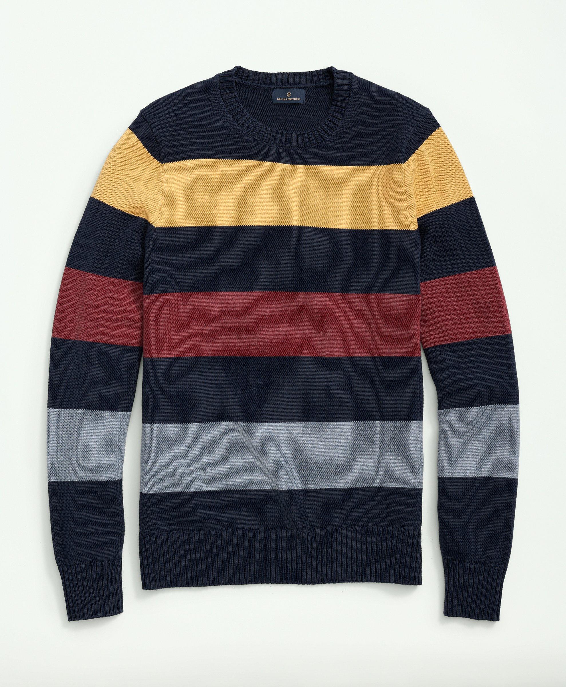 brooks brothers striped sweater