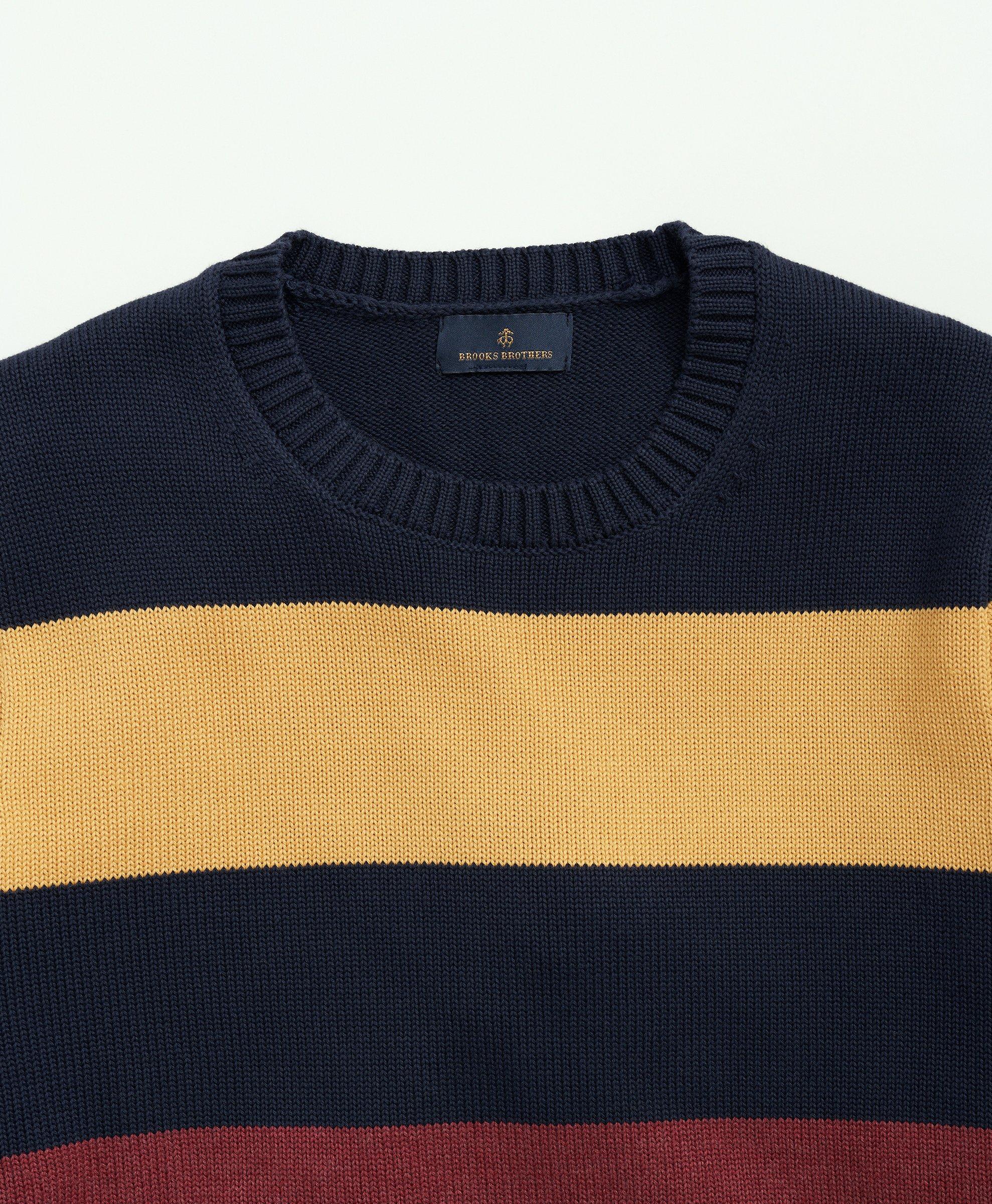 brooks brothers striped sweater