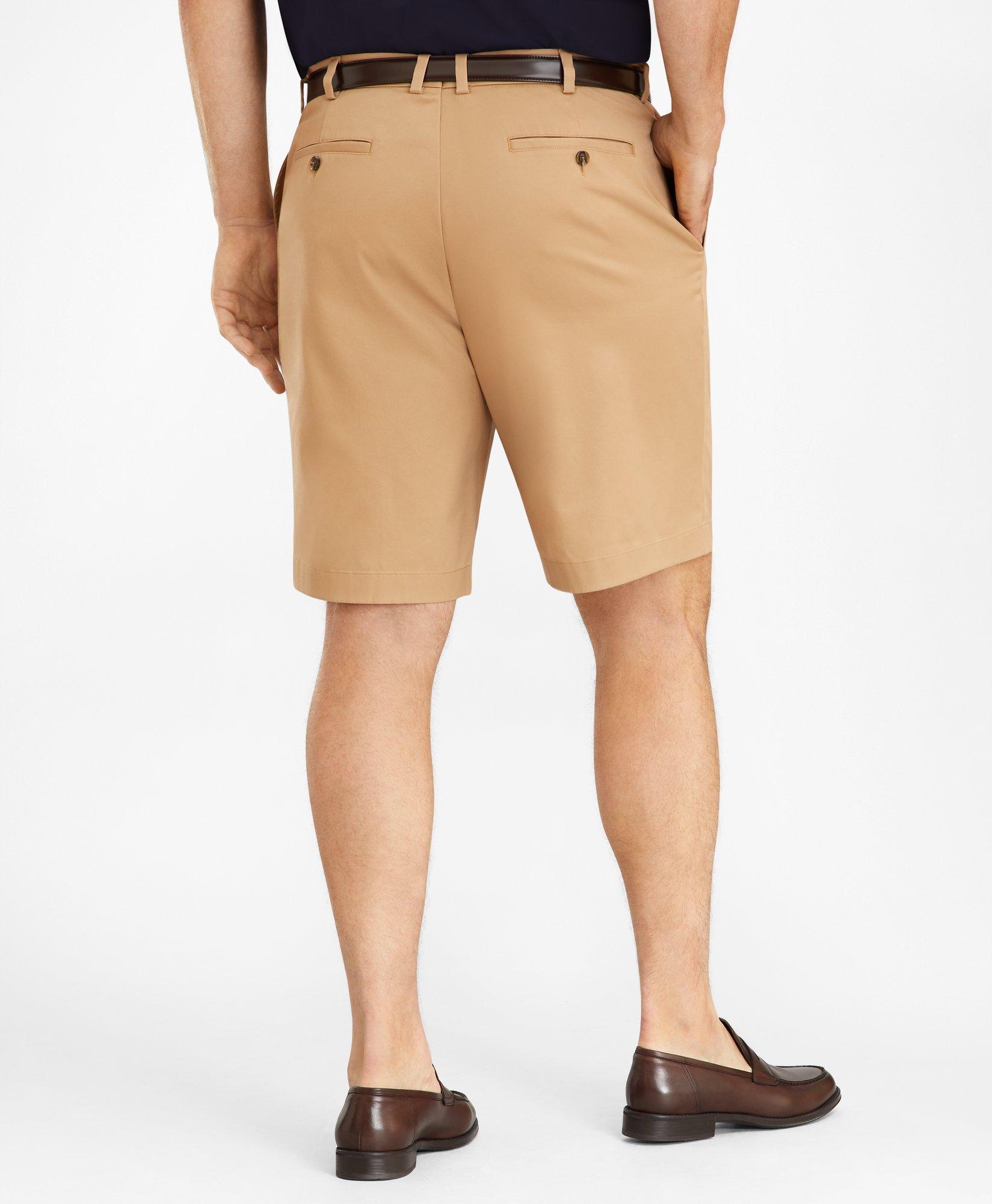 Men's 11 Plain Front Wrinkle Resistant Chino Shorts