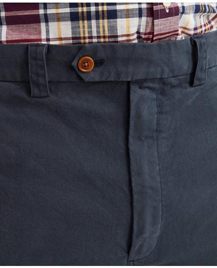 Big & Tall 9" Stretch Washed Canvas Shorts, image 3