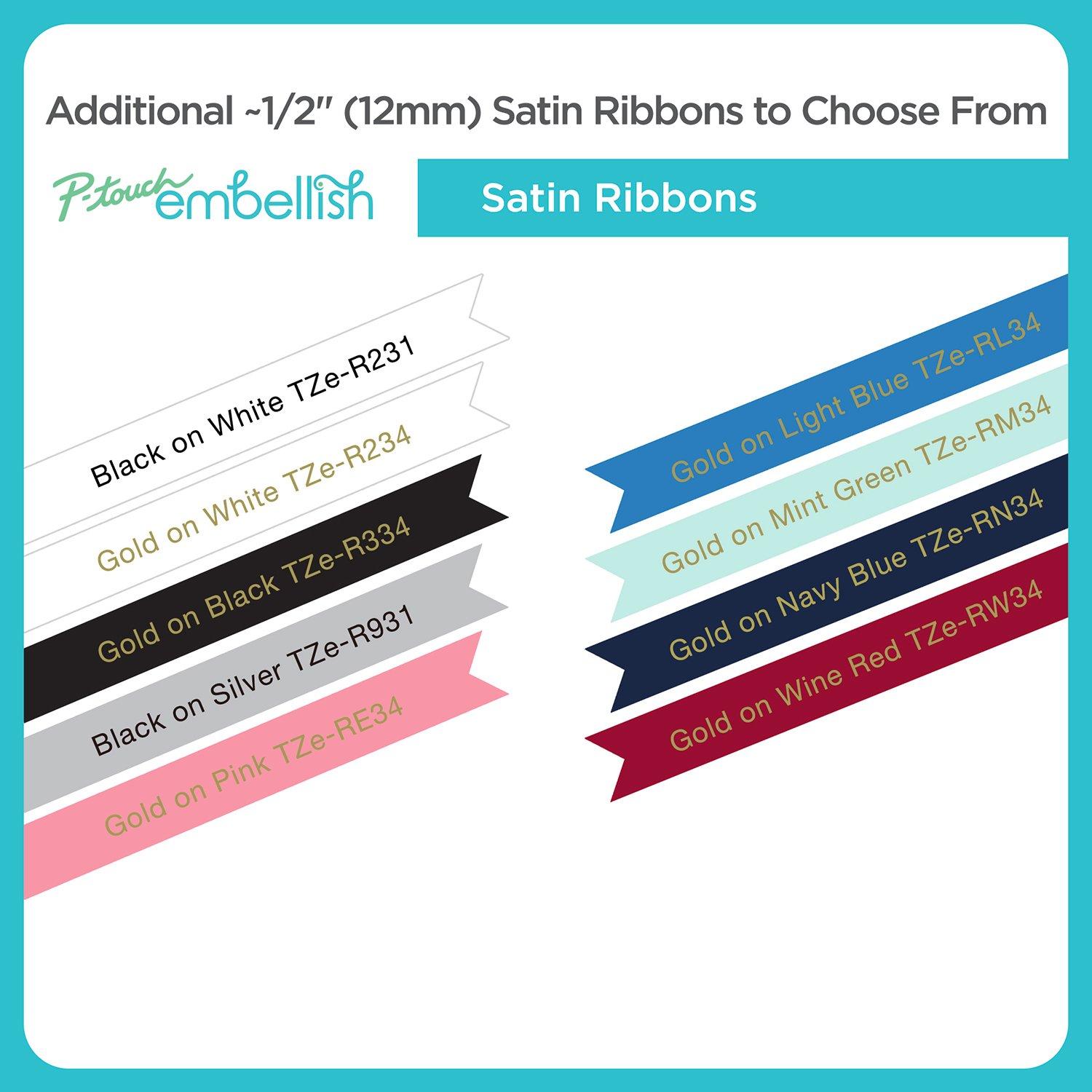 Ptouch Embellish ribbons. 