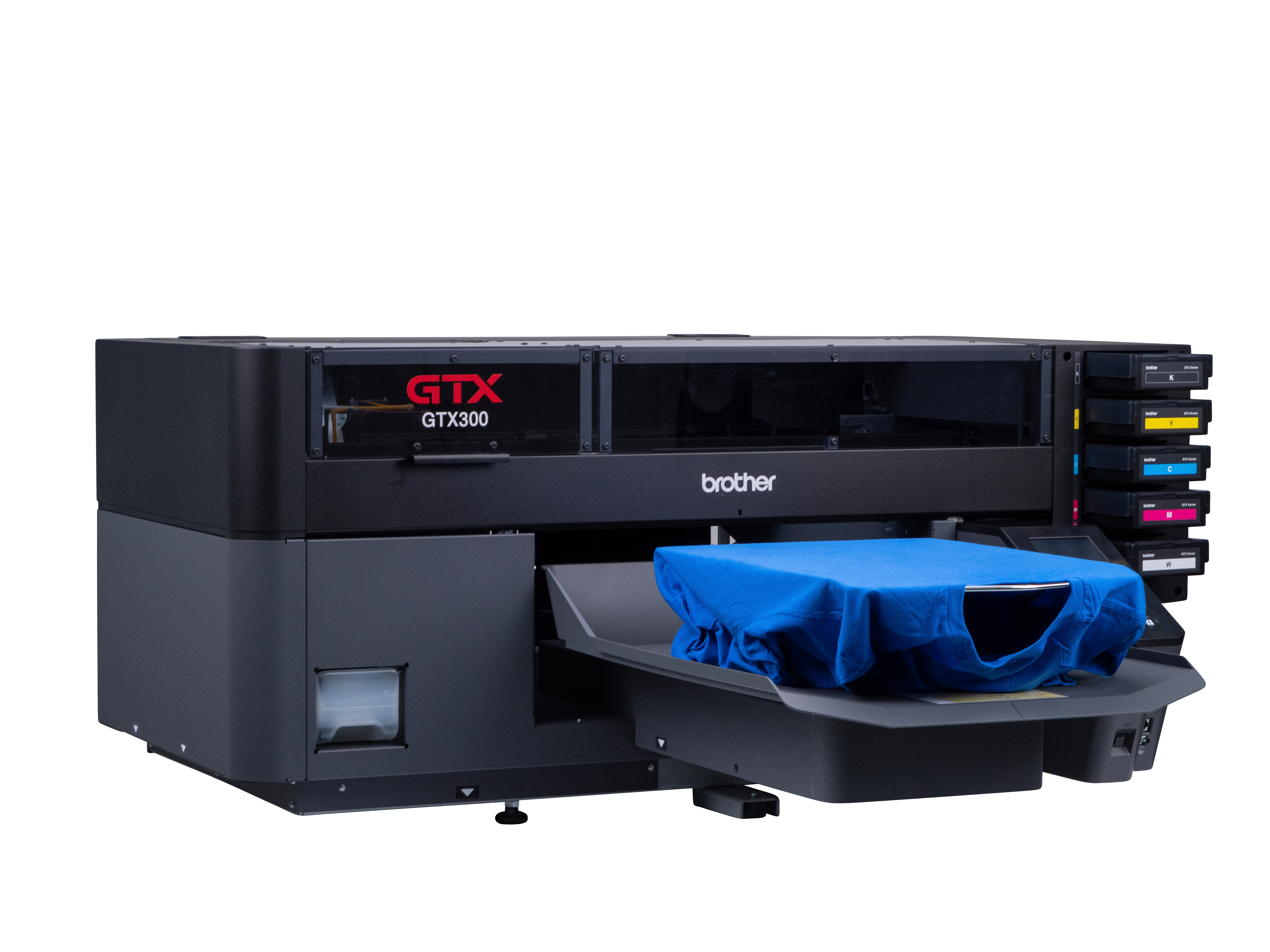 The GTX300 delivers vibrant, high-resolution prints across a wide range of fabrics.