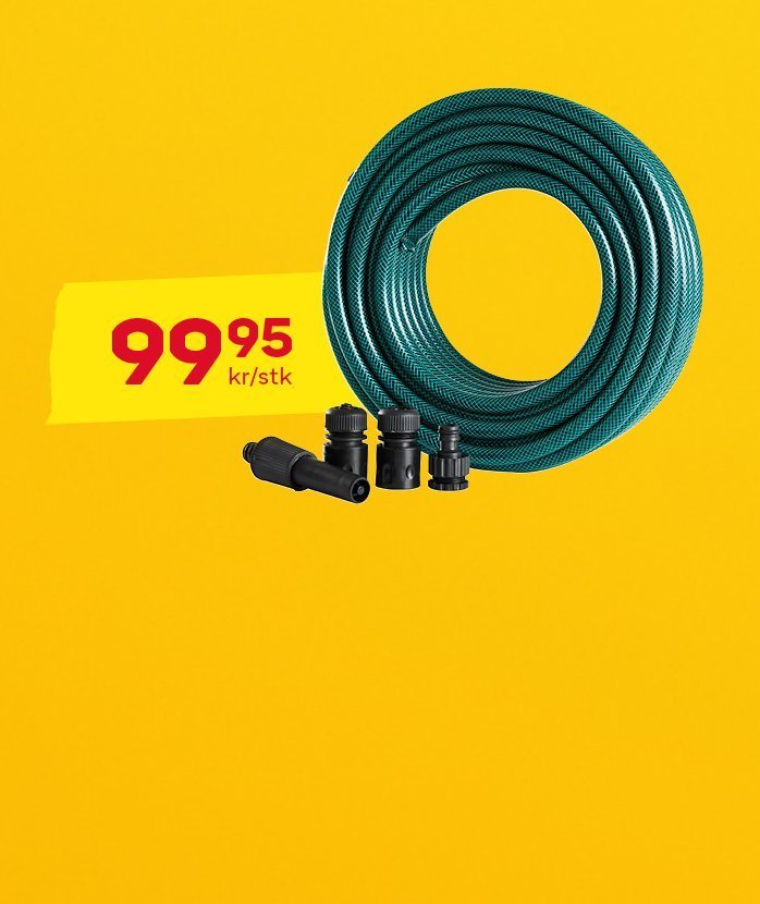 Komplett slangesett