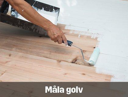 Måla golv | Byggmax