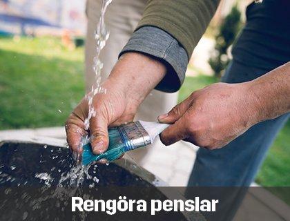 Rengöra penslar | Byggmax