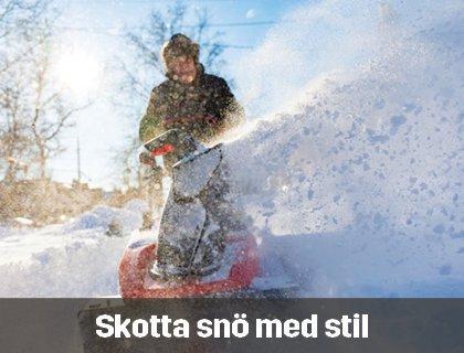 Skotta snö med stil | Byggmax