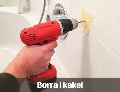 Borra i kakel | Byggmax