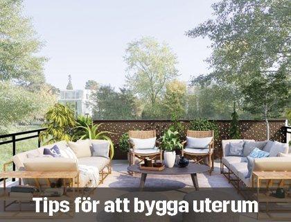 Tips för att bygga uterum | Byggmax