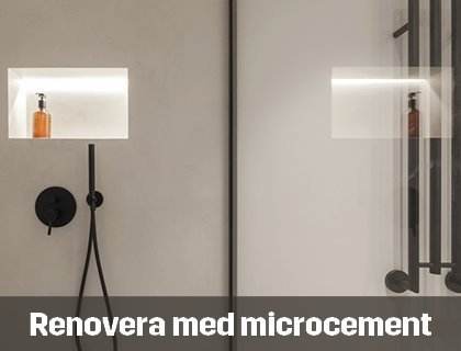 Renovera med microcement | Byggmax