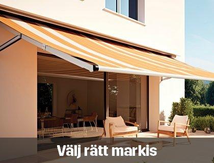 Välj rätt markis | Byggmax