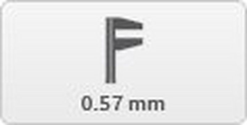 
         Thickness in millimetres
       