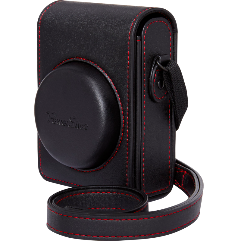 Canon DCC-1880 Weiche Kameratasche Produkt Ansicht von rechts mit Tag