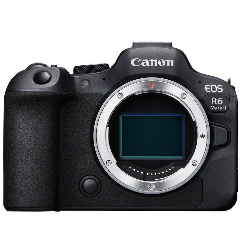 A Canon EOS R6 Mark II camera.