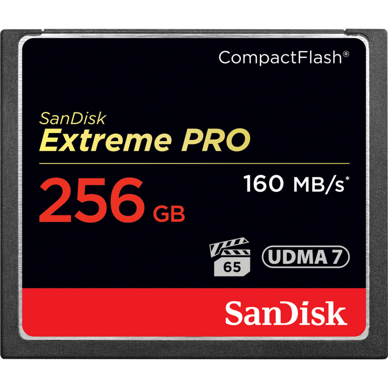 SanDisk Extreme PRO CompactFlash Speicherkarte, 160 MB/s, 256 GB Produkt Anzeigen