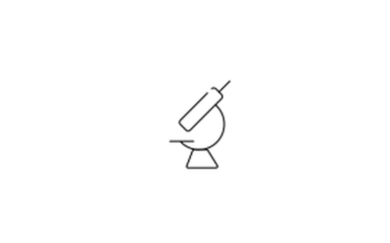 Icon of a microscope to represent discovering new opportunities.