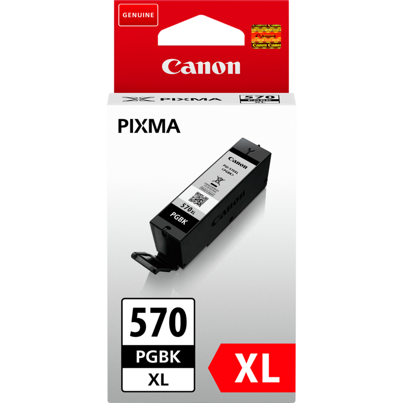 Canon PGI-570PGBK XL Tinte Pigment-Schwarz mit hoher Reichweite Produkt Vorderansicht