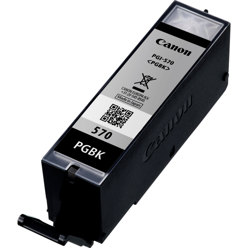 Canon PGI-570PGBK Tinte Pigment-Schwarz Produkt Ansicht der Patrone von rechts