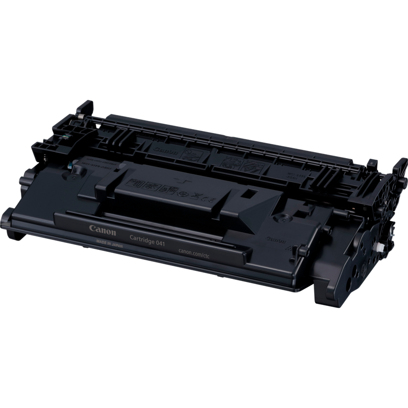 Canon 041BK Toner-Cartridge Schwarz Produkt Vorderansicht von links