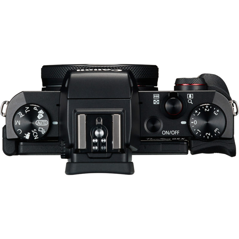 Canon PowerShot G5 X Produkt Ansicht von oben