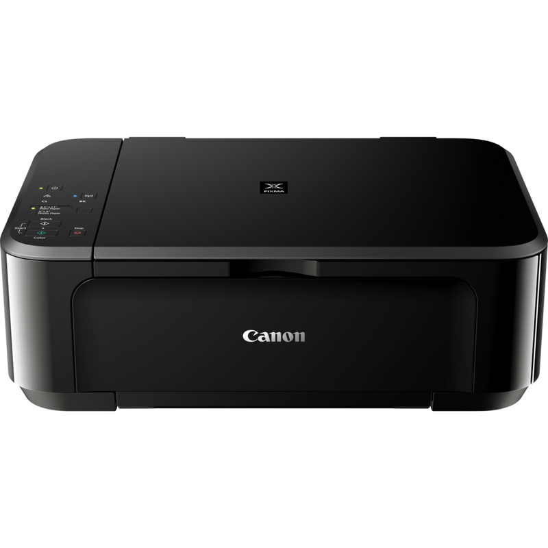 Canon PIXMA MG3650S Tintenstrahl-Multifunktionssystem, Schwarz Produkt Vorderansicht