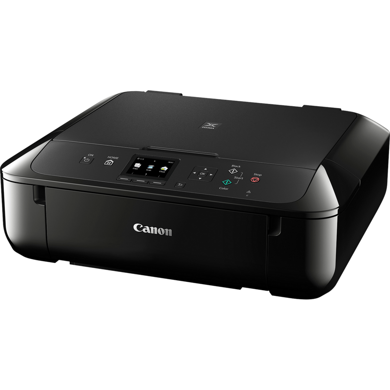 Canon PIXMA MG5750 – Schwarz Produkt Schrägansicht von vorne