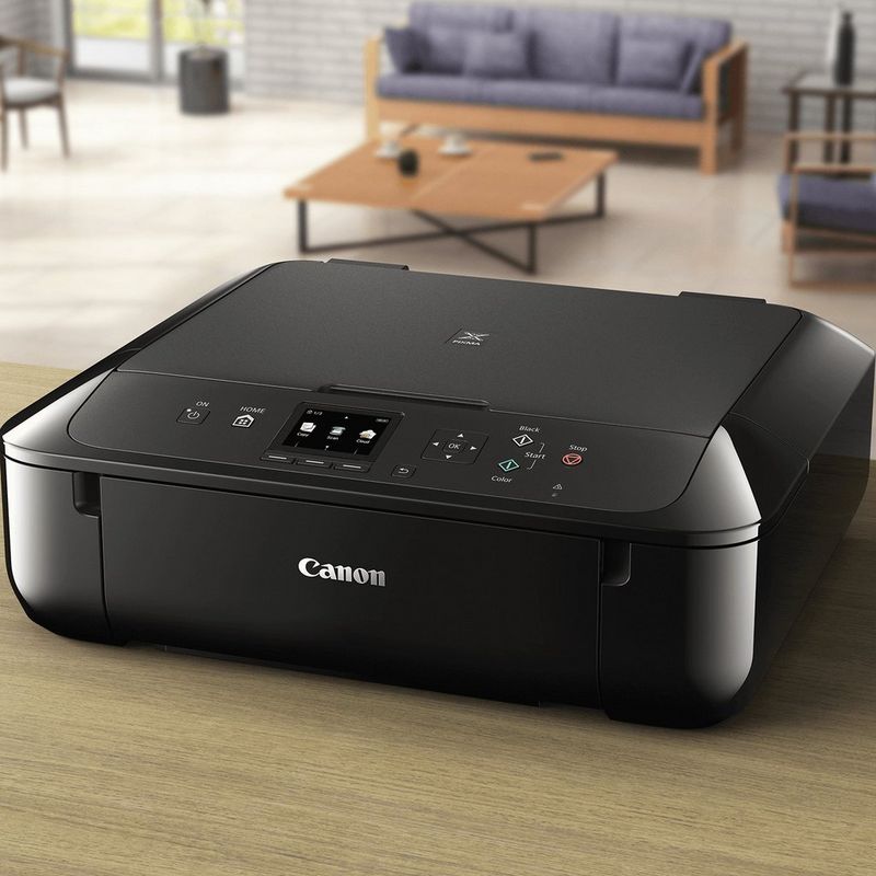 Canon PIXMA MG5750 – Schwarz Auf einem Tisch in einem Haus
